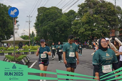 Race photo from Mangkunegaran Run 2025