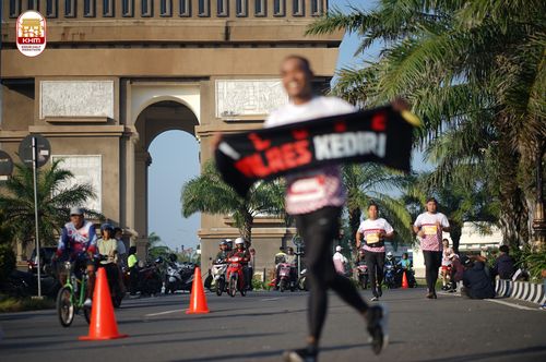 Race photo from Kediri Half Marathon 2024