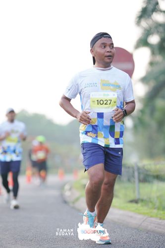 Race photo from Taman Budaya x BOGORUN 2025