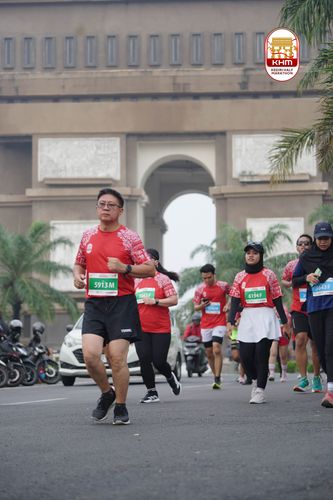 Race photo from Kediri Half Marathon 2025