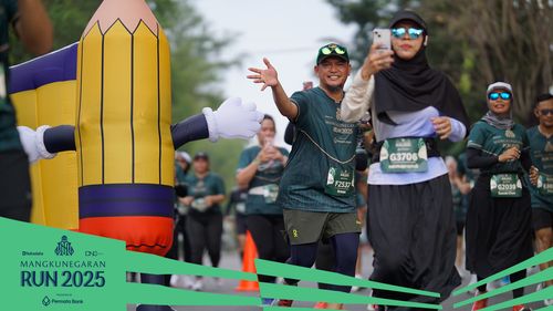 Race photo from Mangkunegaran Run 2025