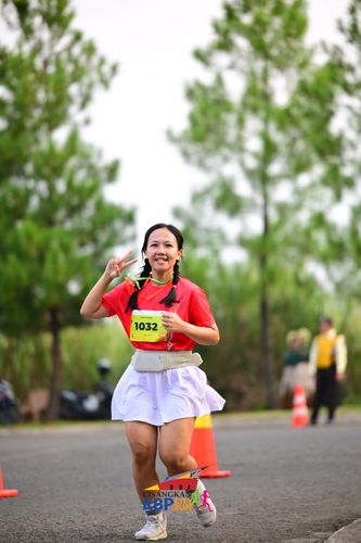 Race photo from CISANGKAN KBP CITY RUN 2025