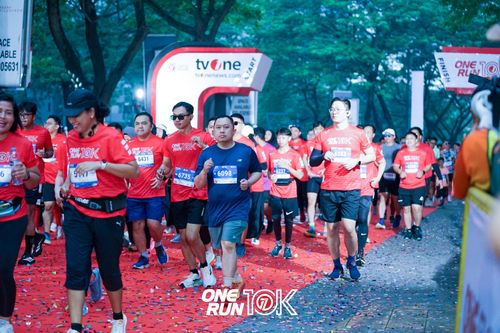 Race photo from ONE RUN 10K 2025