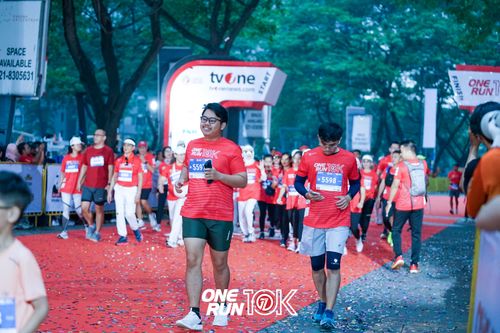 Race photo from ONE RUN 10K 2025
