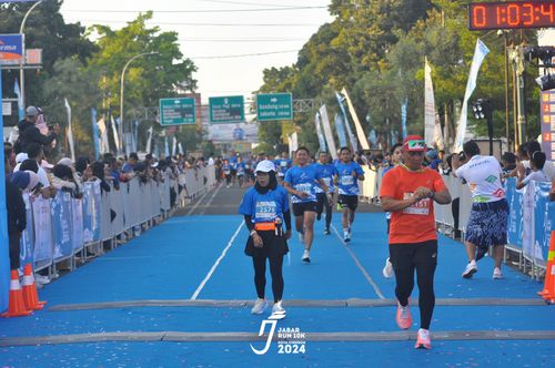 Race photo from Jabar Run 10K 2024