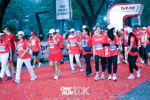 Race photo from ONE RUN 10K 2025