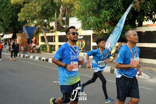 Race photo from Jabar Run 10K 2024