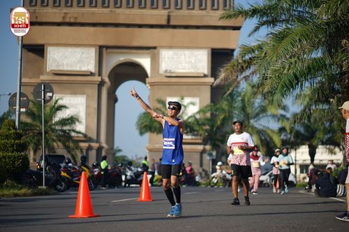 Race photo from Kediri Half Marathon 2024