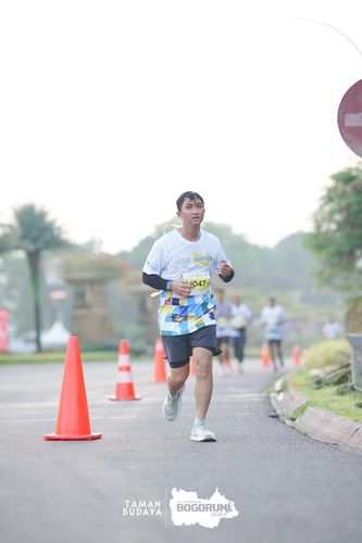 Race photo from Taman Budaya x BOGORUN 2025