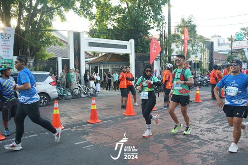 Race photo from Jabar Run 10K 2024