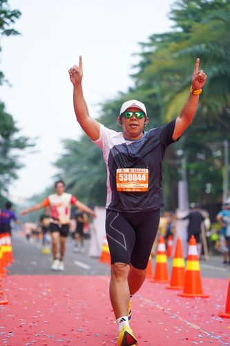 Race photo from NOTARACE 2025