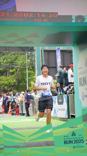 Race photo from Mangkunegaran Run 2025