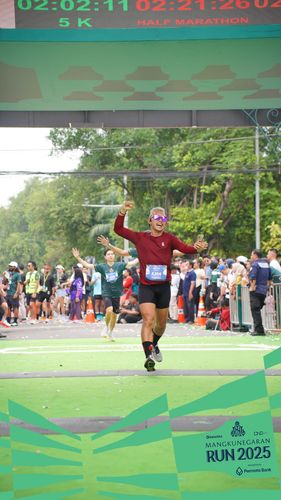Race photo from Mangkunegaran Run 2025