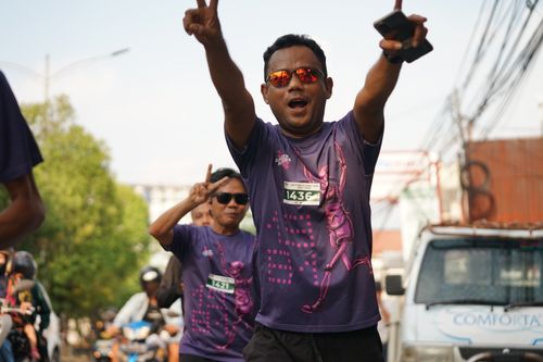 Race photo from ABR 2024 VIBES