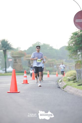 Race photo from Taman Budaya x BOGORUN 2025