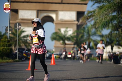 Race photo from Kediri Half Marathon 2024