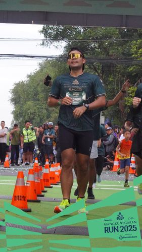 Race photo from Mangkunegaran Run 2025