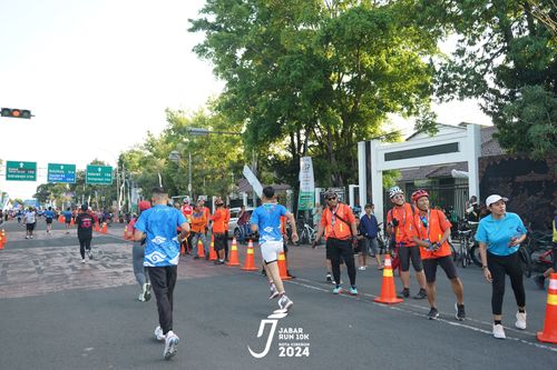 Race photo from Jabar Run 10K 2024