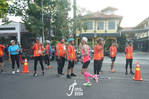 Race photo from Jabar Run 10K 2024