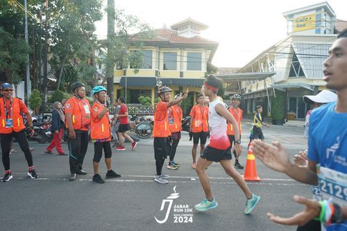 Race photo from Jabar Run 10K 2024