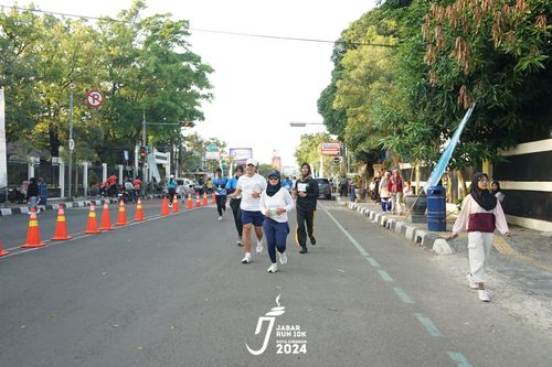 Race photo from Jabar Run 10K 2024
