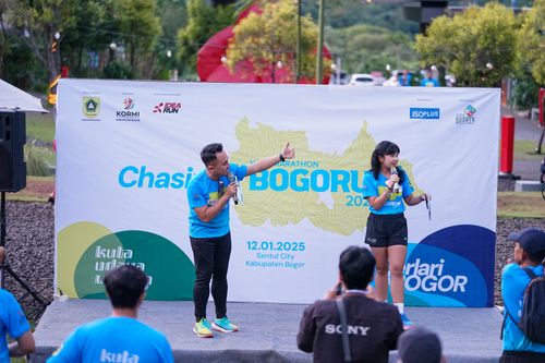 Race photo from Chasing Bogorun 2025