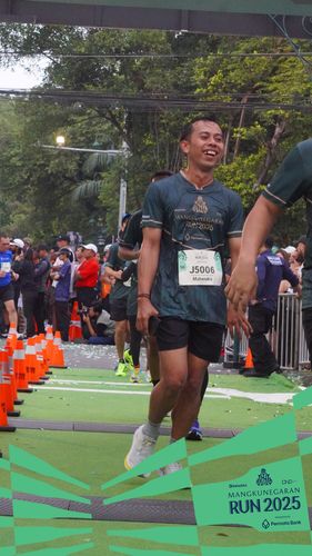 Race photo from Mangkunegaran Run 2025