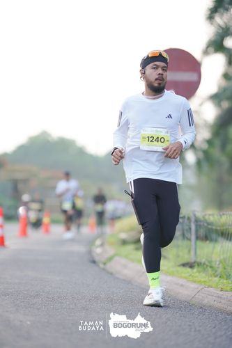 Race photo from Taman Budaya x BOGORUN 2025