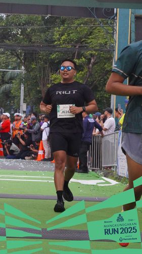 Race photo from Mangkunegaran Run 2025