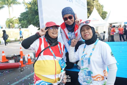 Race photo from Jabar Run 10K 2024