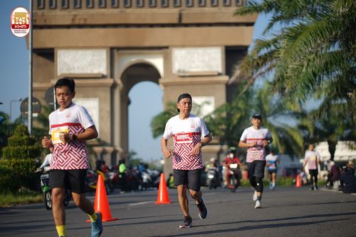 Race photo from Kediri Half Marathon 2024