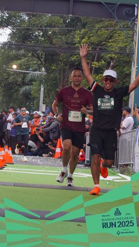 Race photo from Mangkunegaran Run 2025