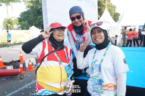 Race photo from Jabar Run 10K 2024