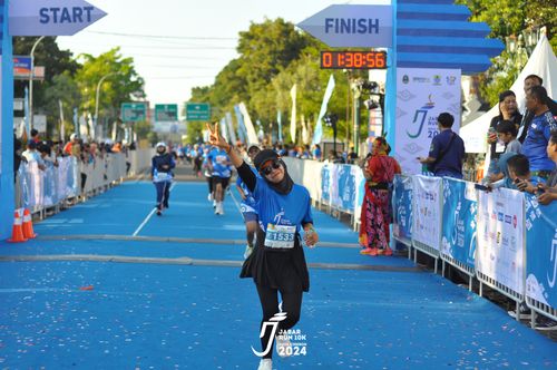 Race photo from Jabar Run 10K 2024