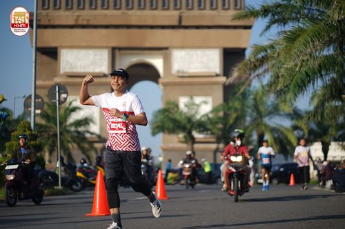 Race photo from Kediri Half Marathon 2024