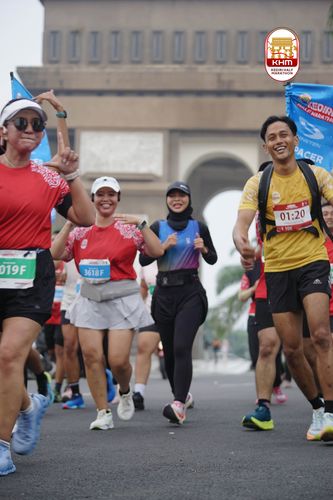 Race photo from Kediri Half Marathon 2025