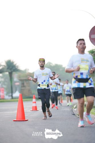 Race photo from Taman Budaya x BOGORUN 2025