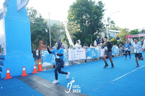 Race photo from Jabar Run 10K 2024