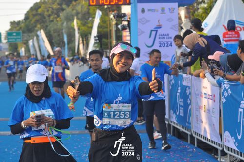 Race photo from Jabar Run 10K 2024