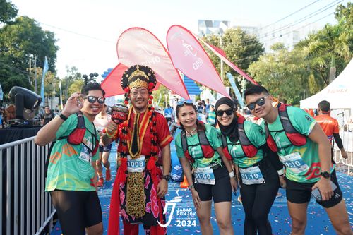 Race photo from Jabar Run 10K 2024