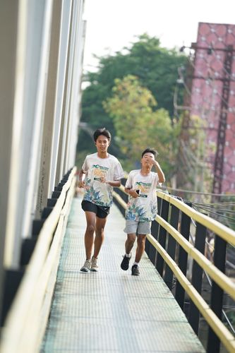 Race photo from ABR 2024 VIBES