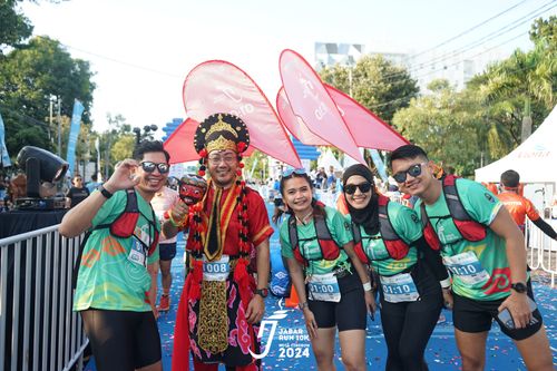 Race photo from Jabar Run 10K 2024