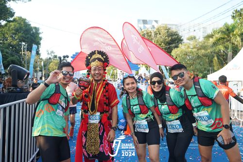 Race photo from Jabar Run 10K 2024