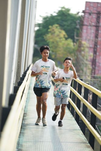 Race photo from ABR 2024 VIBES
