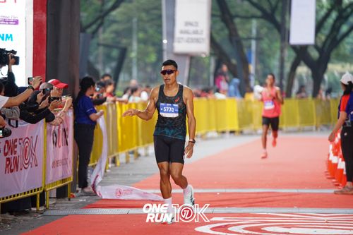 Race photo from ONE RUN 10K 2025