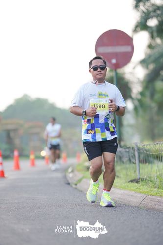 Race photo from Taman Budaya x BOGORUN 2025