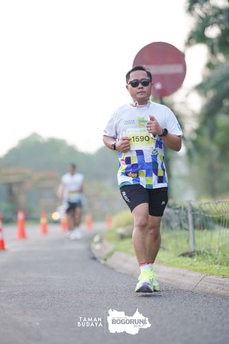 Race photo from Taman Budaya x BOGORUN 2025