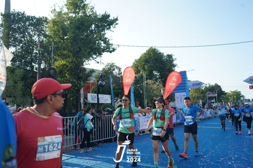 Race photo from Jabar Run 10K 2024