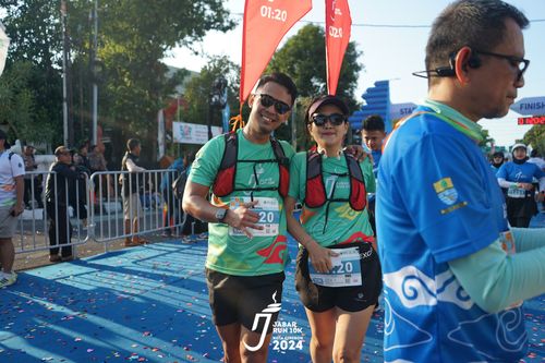 Race photo from Jabar Run 10K 2024
