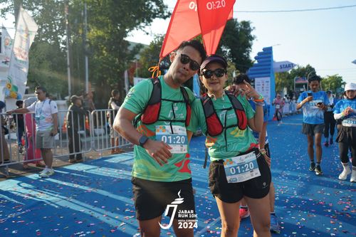 Race photo from Jabar Run 10K 2024